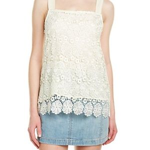 NWT Ella Moss Lace Tank Top - L